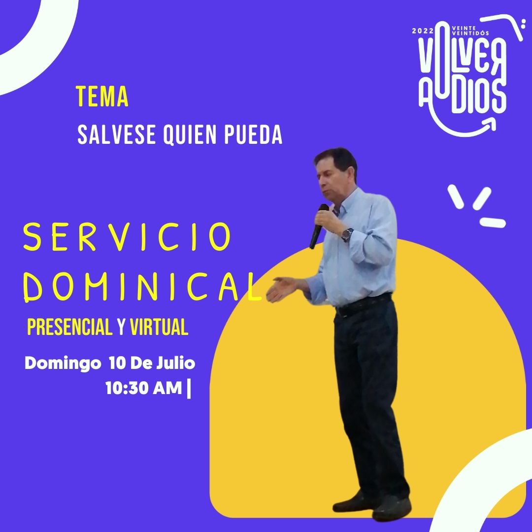 Sálvese quien pueda.