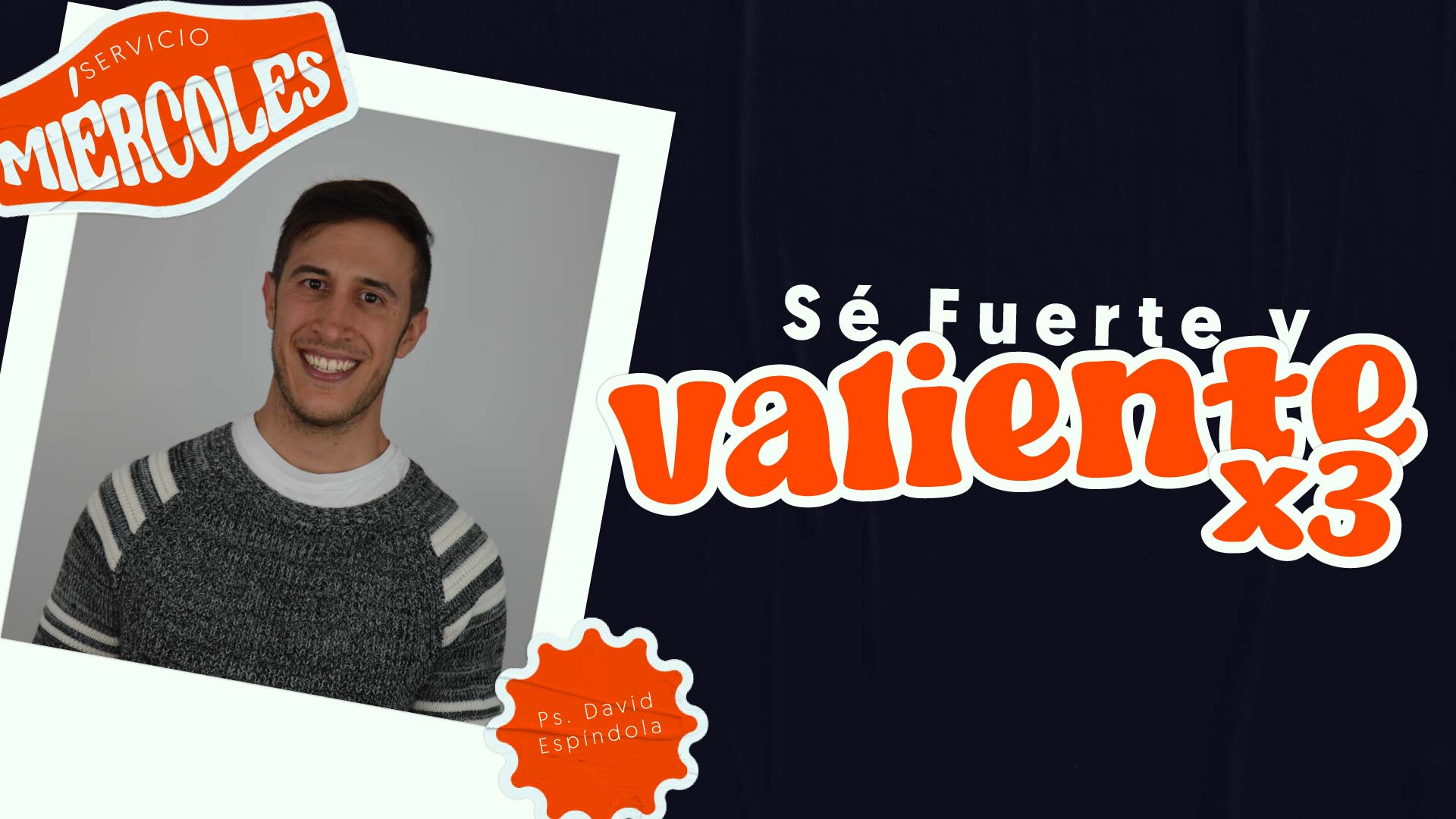 Josué 1, Sé fuerte y valiente X3