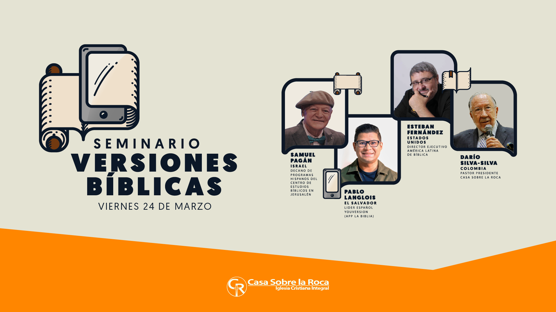 Seminario Versiones Bíblicas – viernes 24 de marzo de 2023