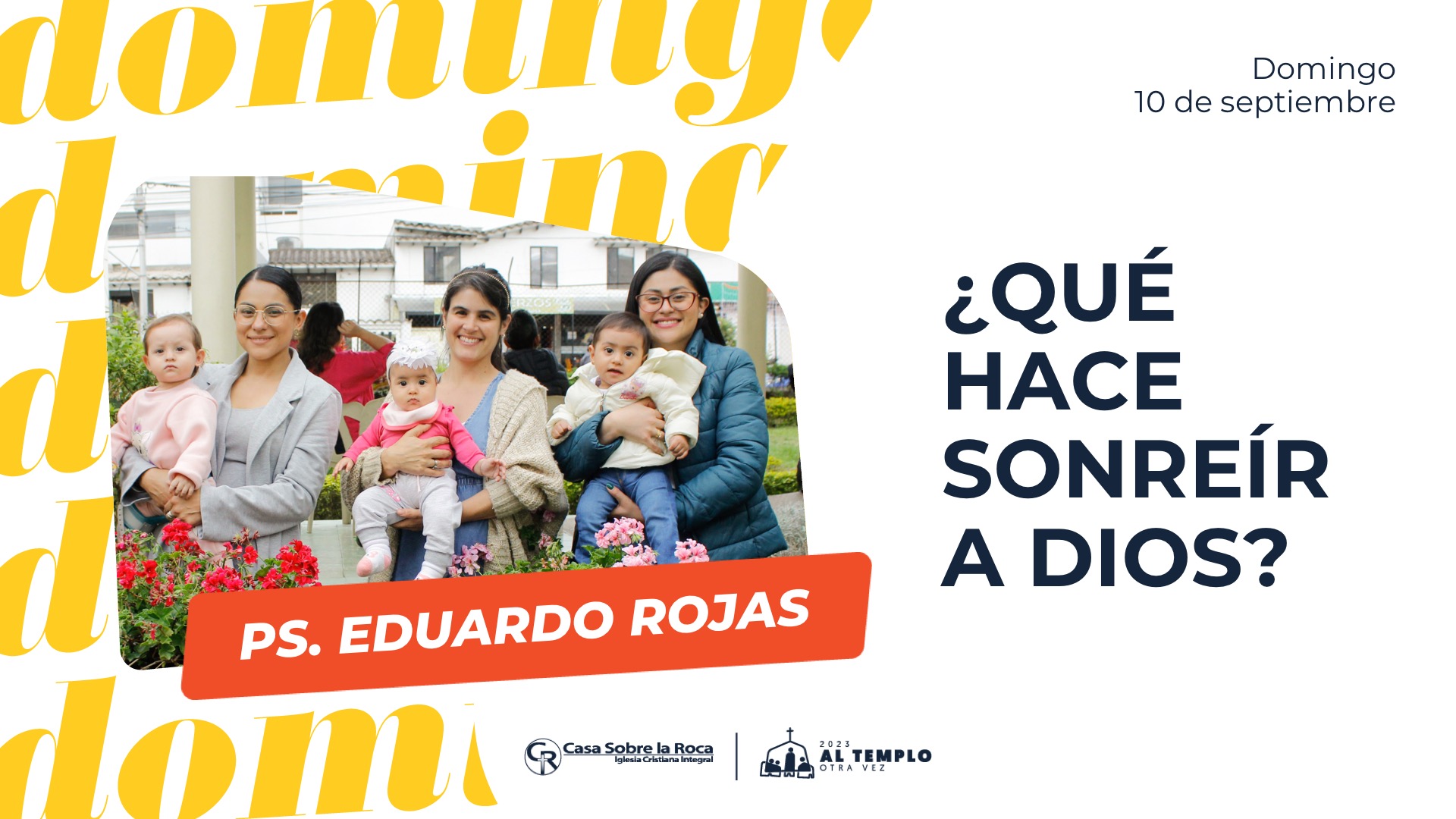 ¿Qué hace sonreír a Dios?