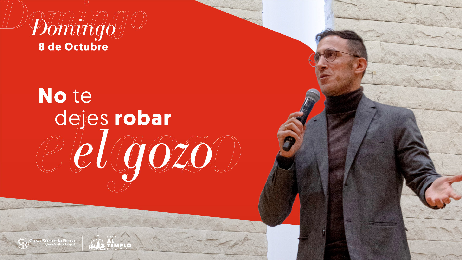 Nunca te dejes robar el gozo