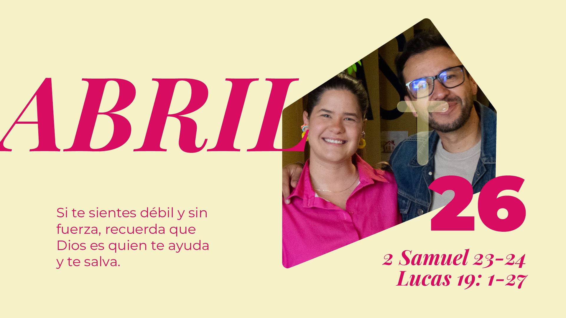 Abril 26 | Cuando me siento débil