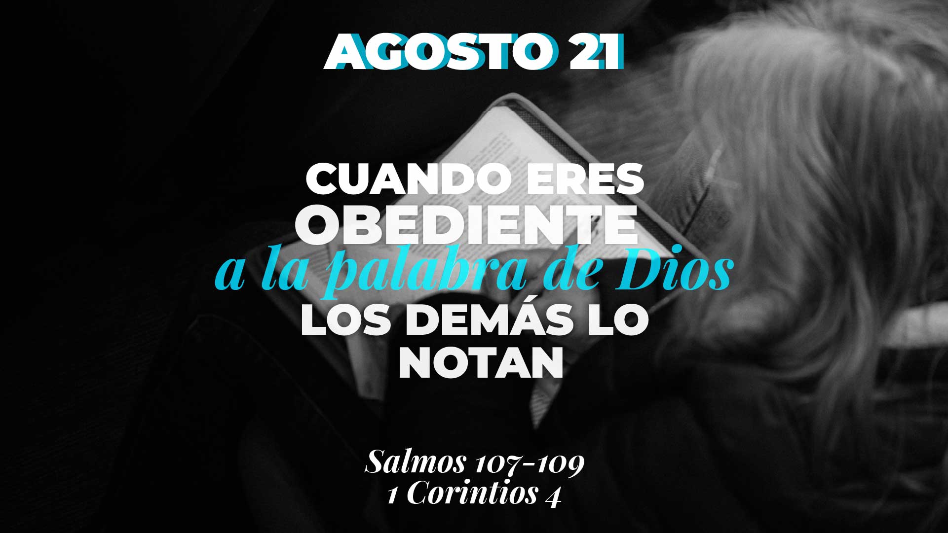 Agosto 21 | Libras mis batallas