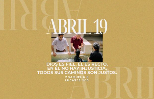 Abril 19 | Roca que me sostiene