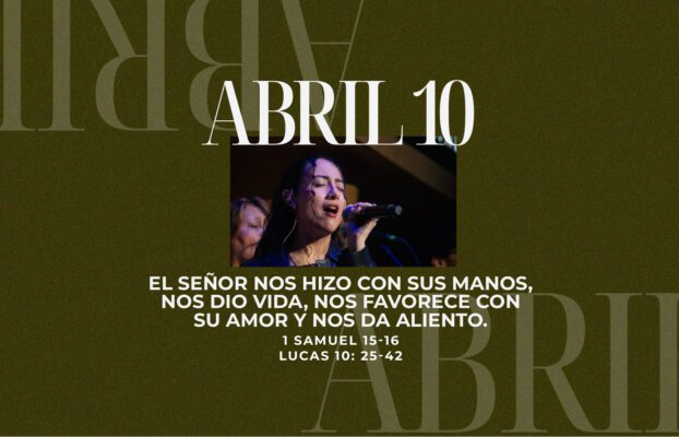 Abril 10 | ¡Gracias!