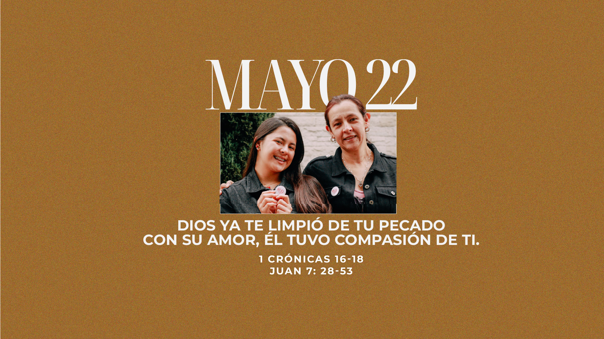 Mayo 22 | Limpia mi pecado