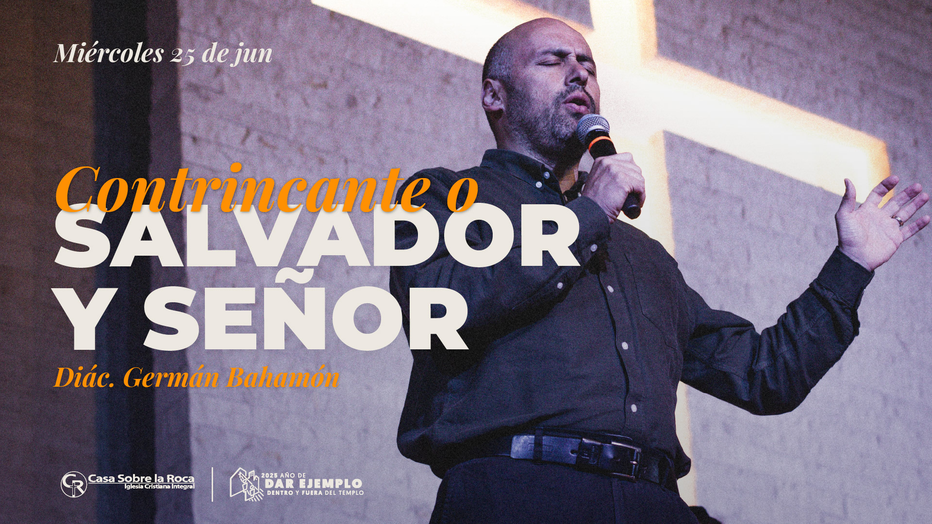 Contrincante o salvador y Señor