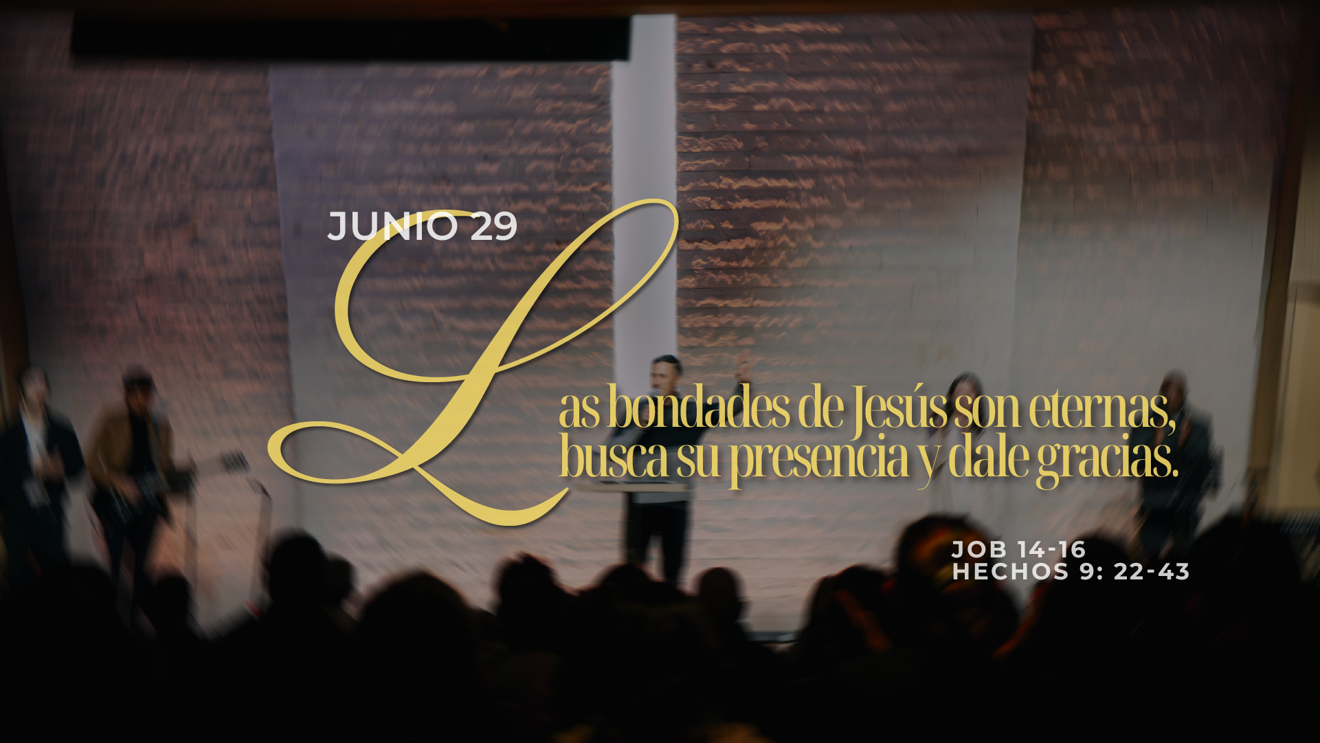 Junio 29 | Quiero buscarte