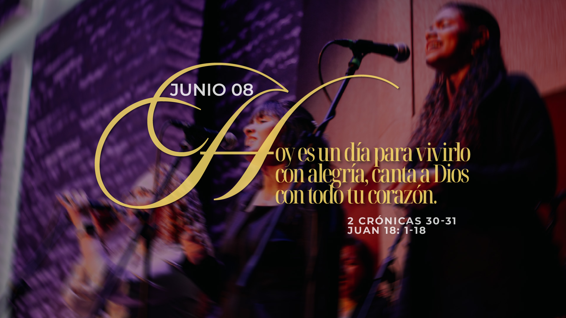 Junio 08 | Vivo lleno de alegría