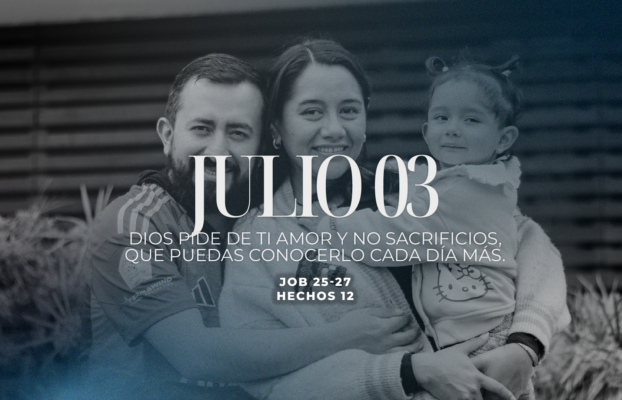 Julio 03 | Conocerte más