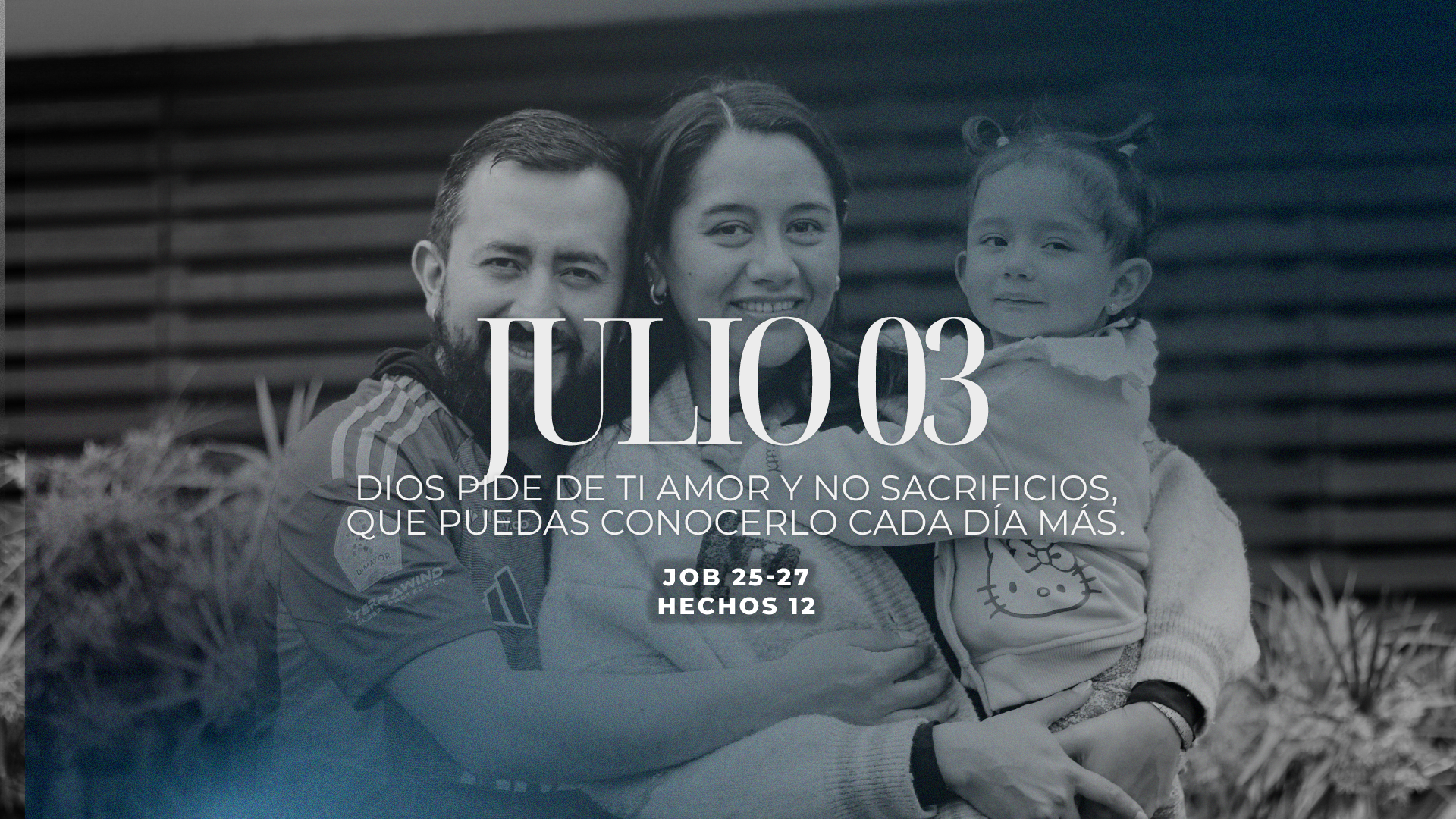 Julio 03 | Conocerte más