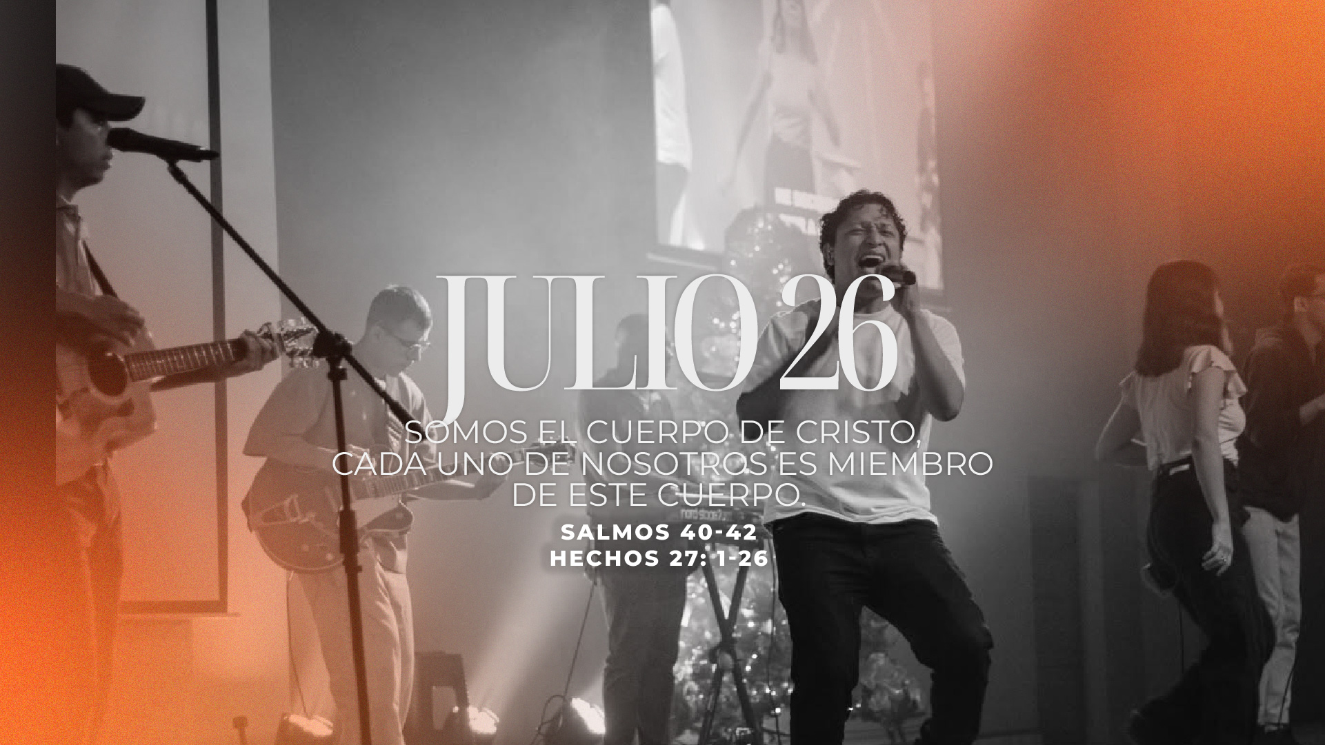 Julio 26 | Tu cuerpo