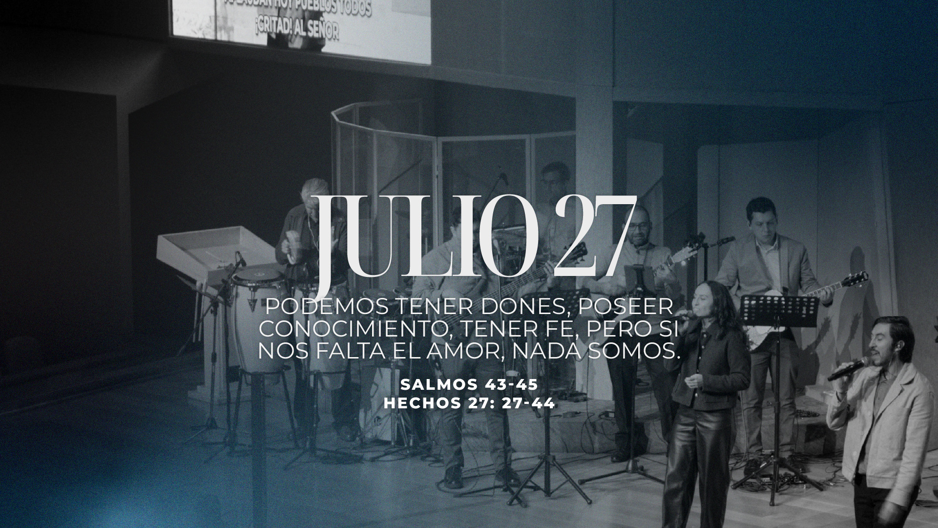 Julio 27 | Somos el cuerpo de Cristo