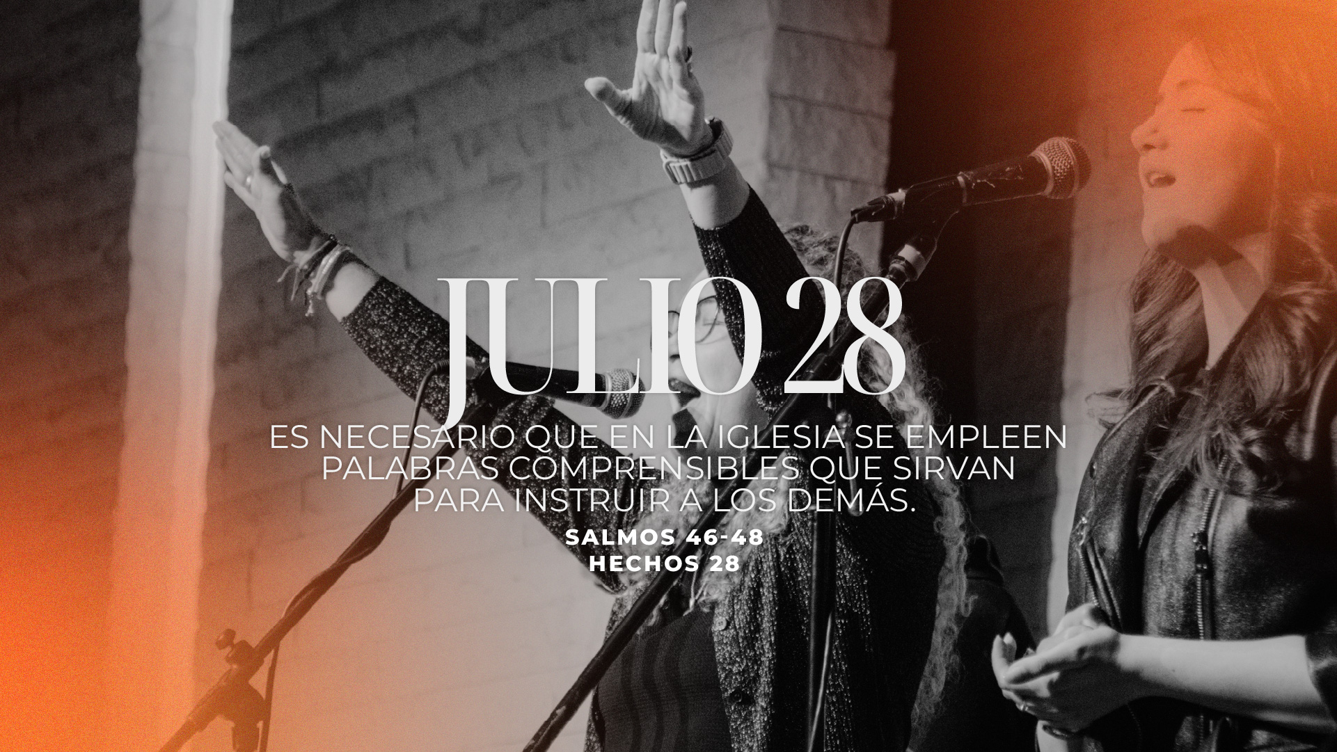 Julio 28 | Instruir a otros