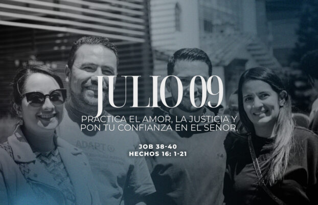 Julio 09 | Mi confianza en ti