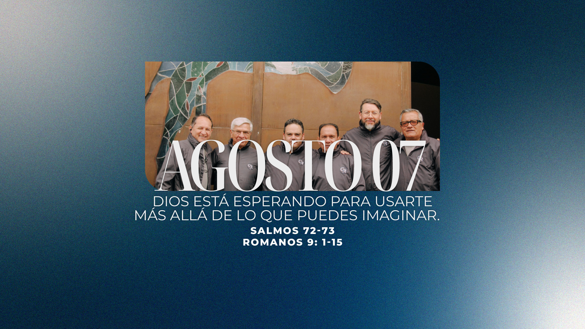Agosto 07 | Dar a los demás