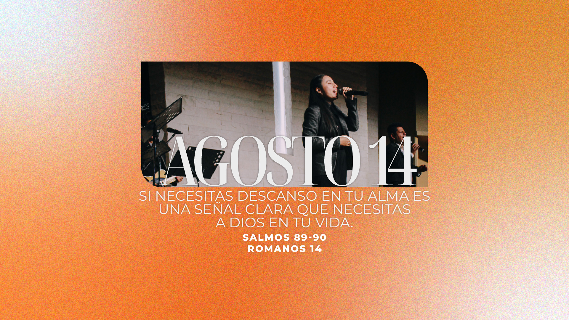 Agosto 14 | Descanso