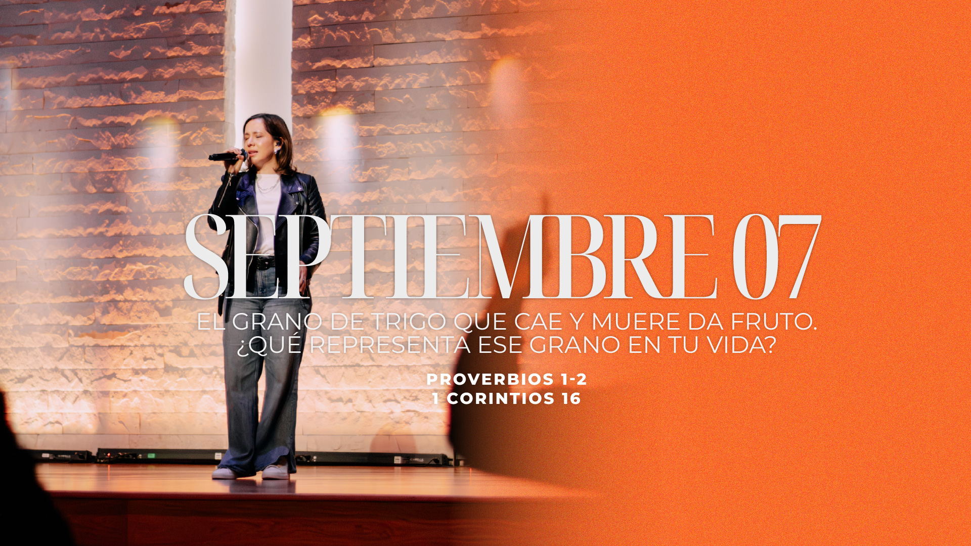 Septiembre 07 | Morir para poder ver fruto