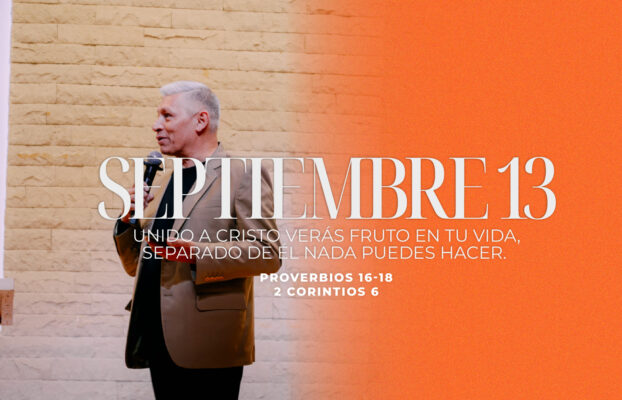 Septiembre 13 | Permanecer en ti