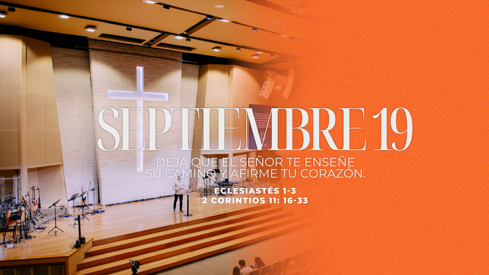 Septiembre 19 | Deja que el Señor te enseñe