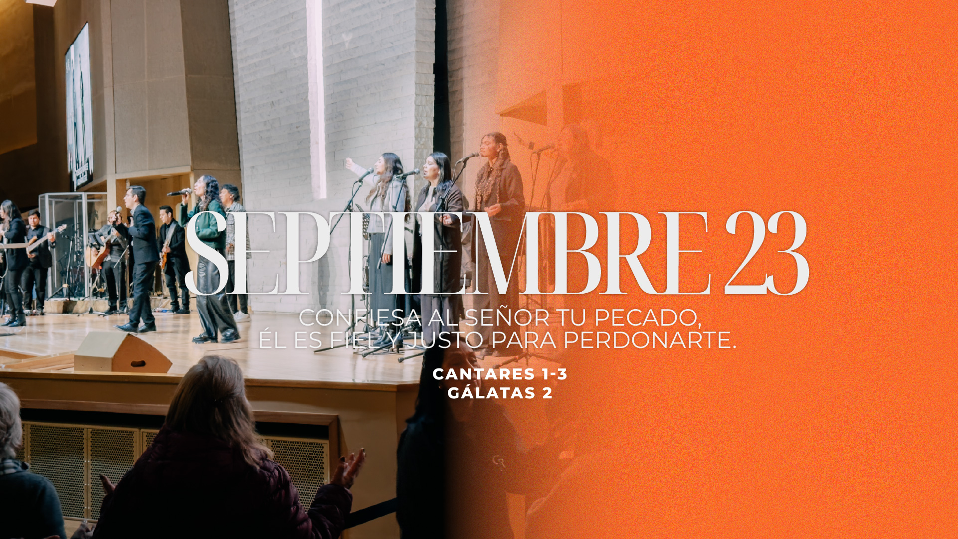 Septiembre 23 | Él es fiel y justo para perdonarte