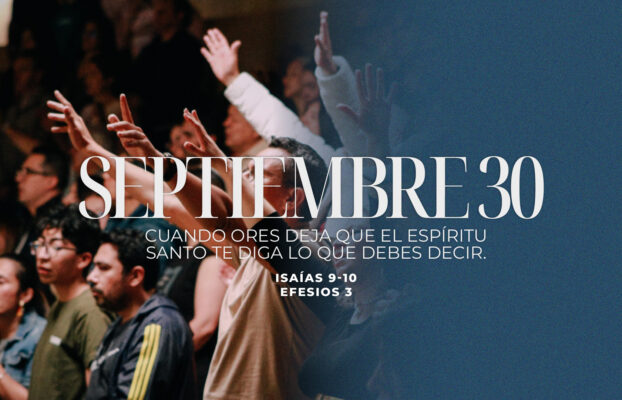 Septiembre 30 | Deja que el Espíritu Santo te guie