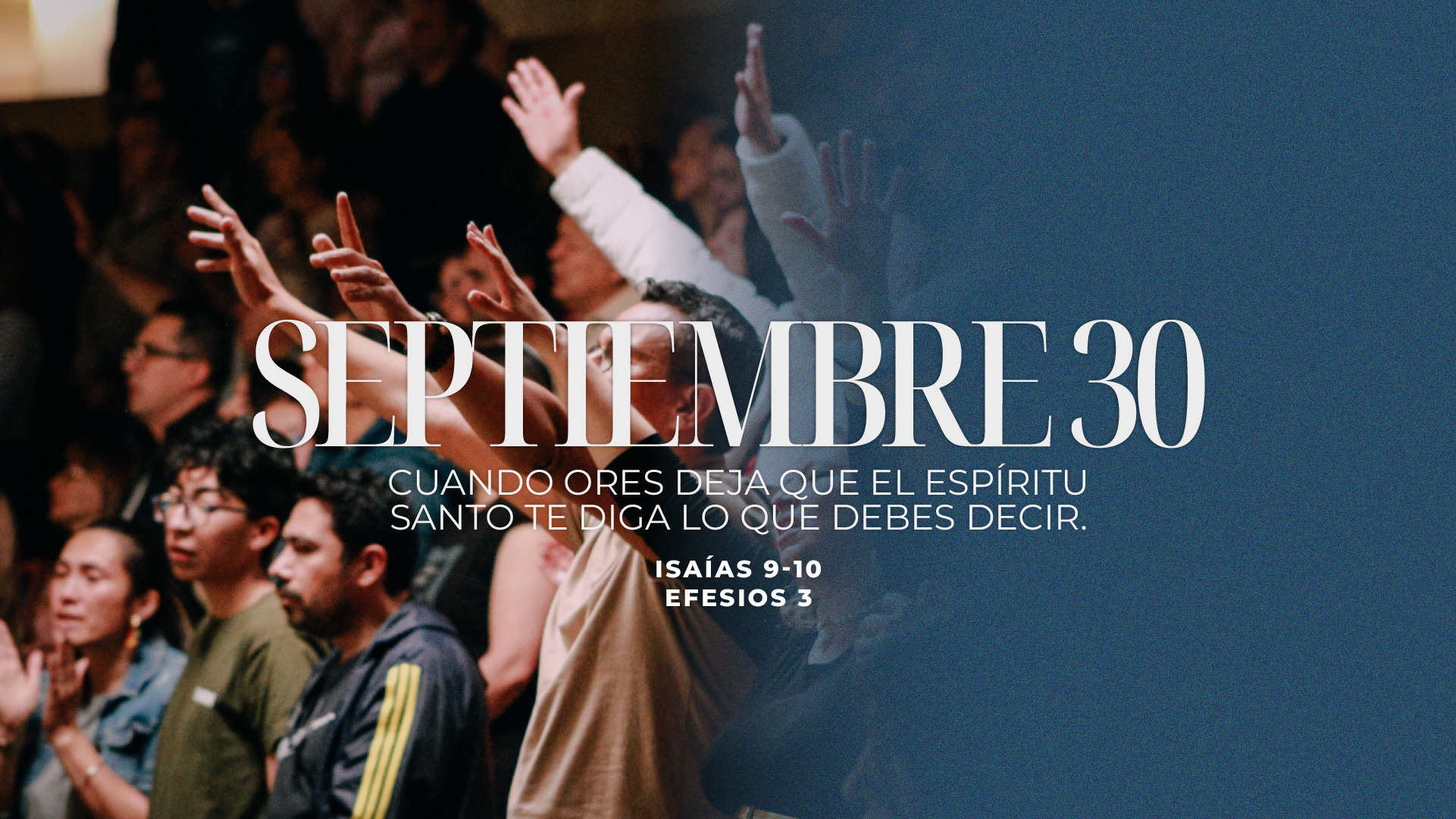 Septiembre 30 | Deja que el Espíritu Santo te guie