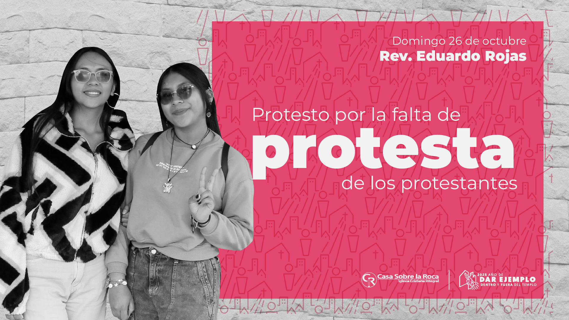 Protesto por la falta de protesta de los protestantes