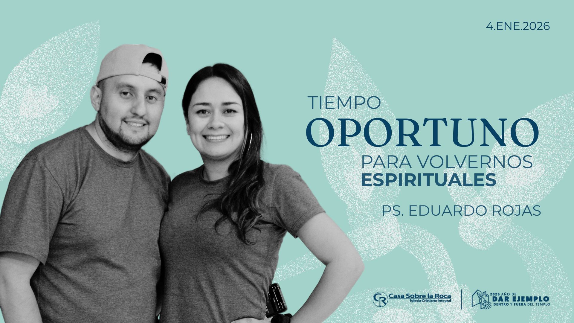 Tiempo oportuno para volvernos espirituales