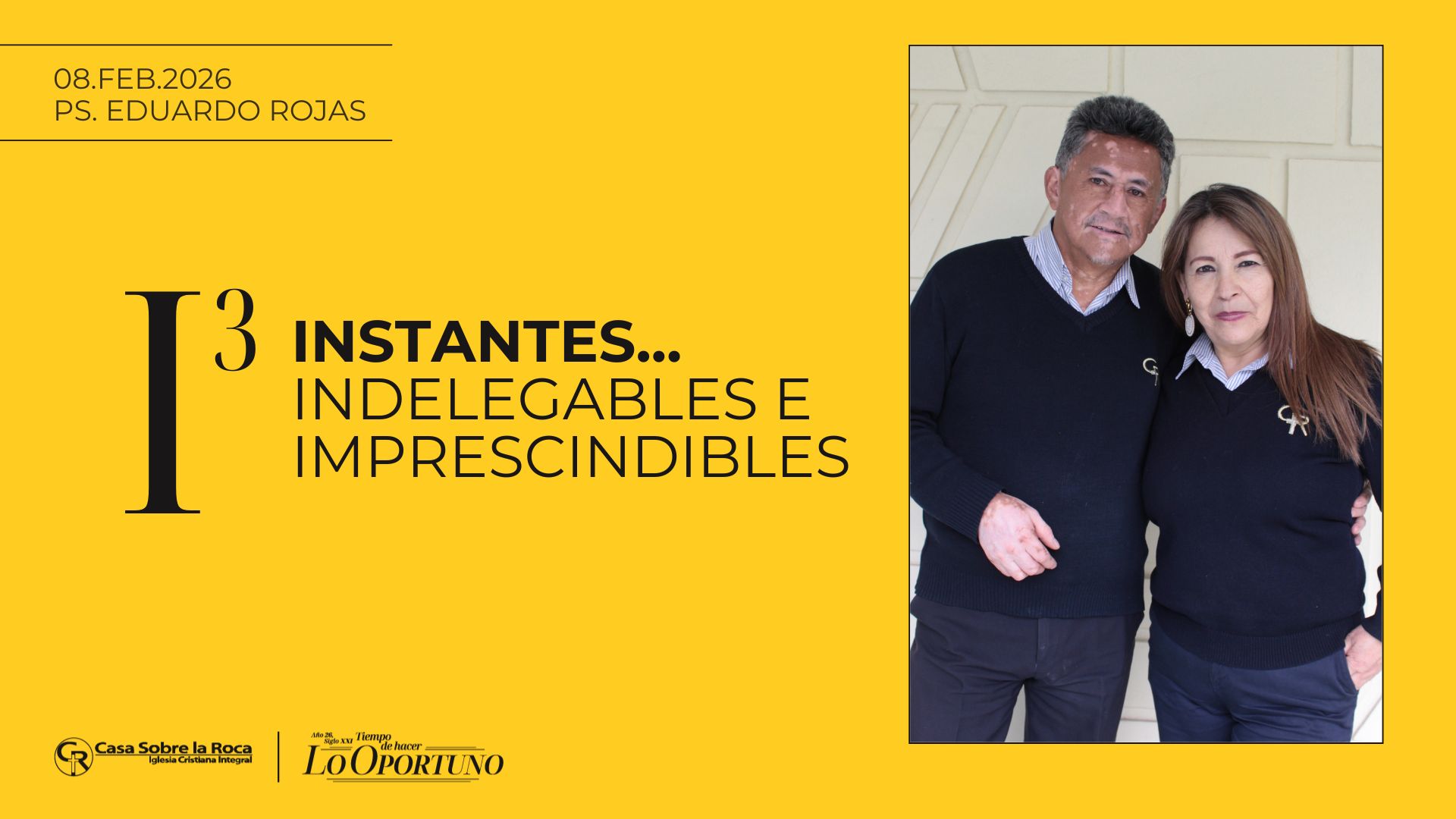 I3: Instantes indelegables e imprescindibles