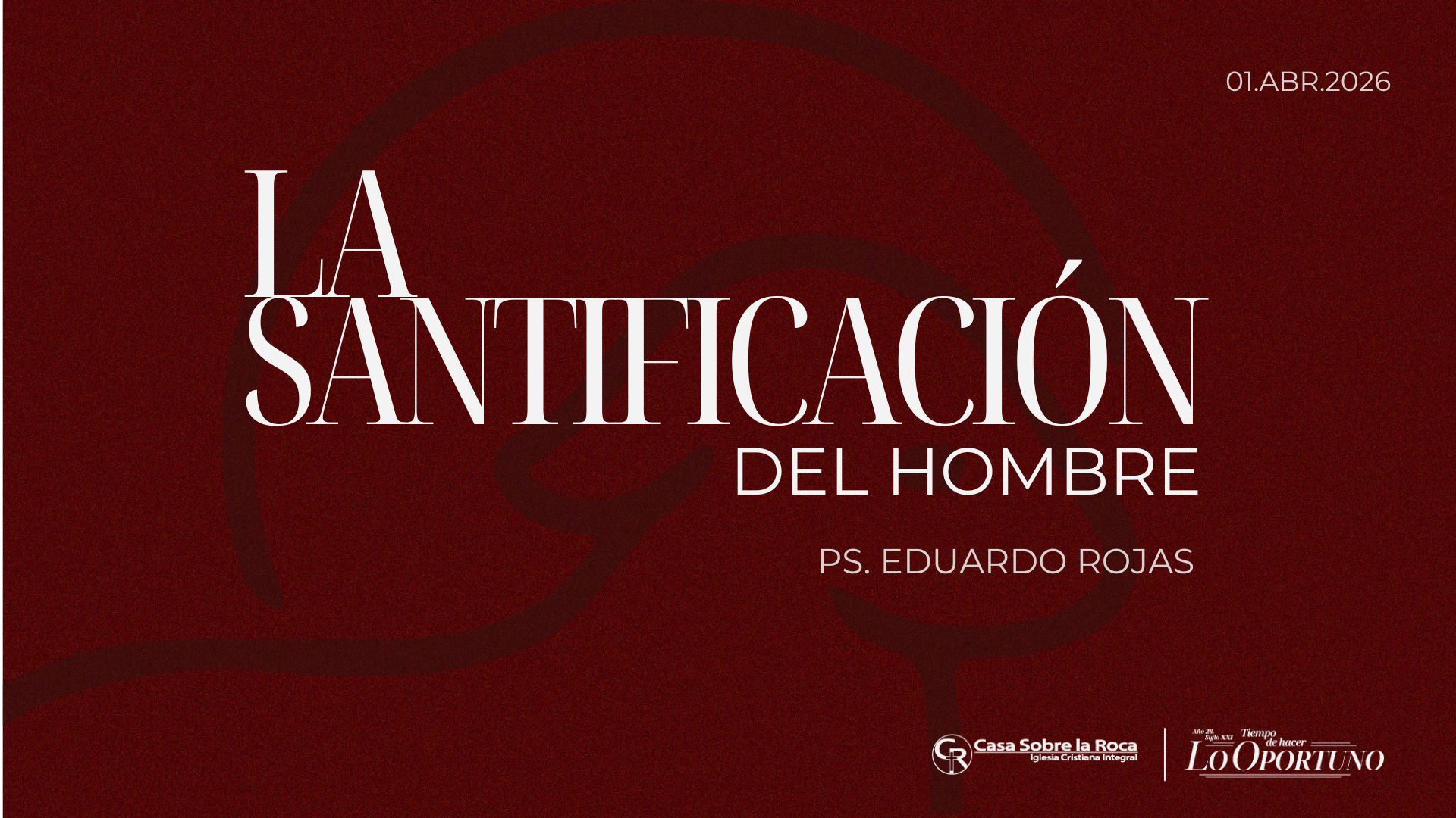 La santificación del hombre