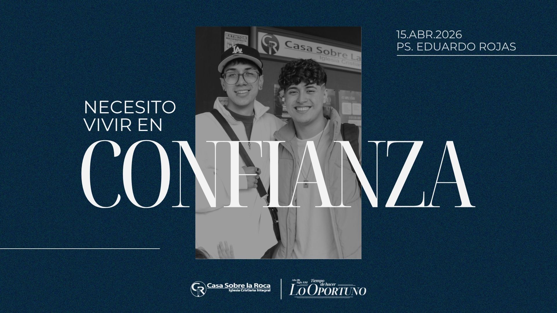 Necesito vivir en confianza