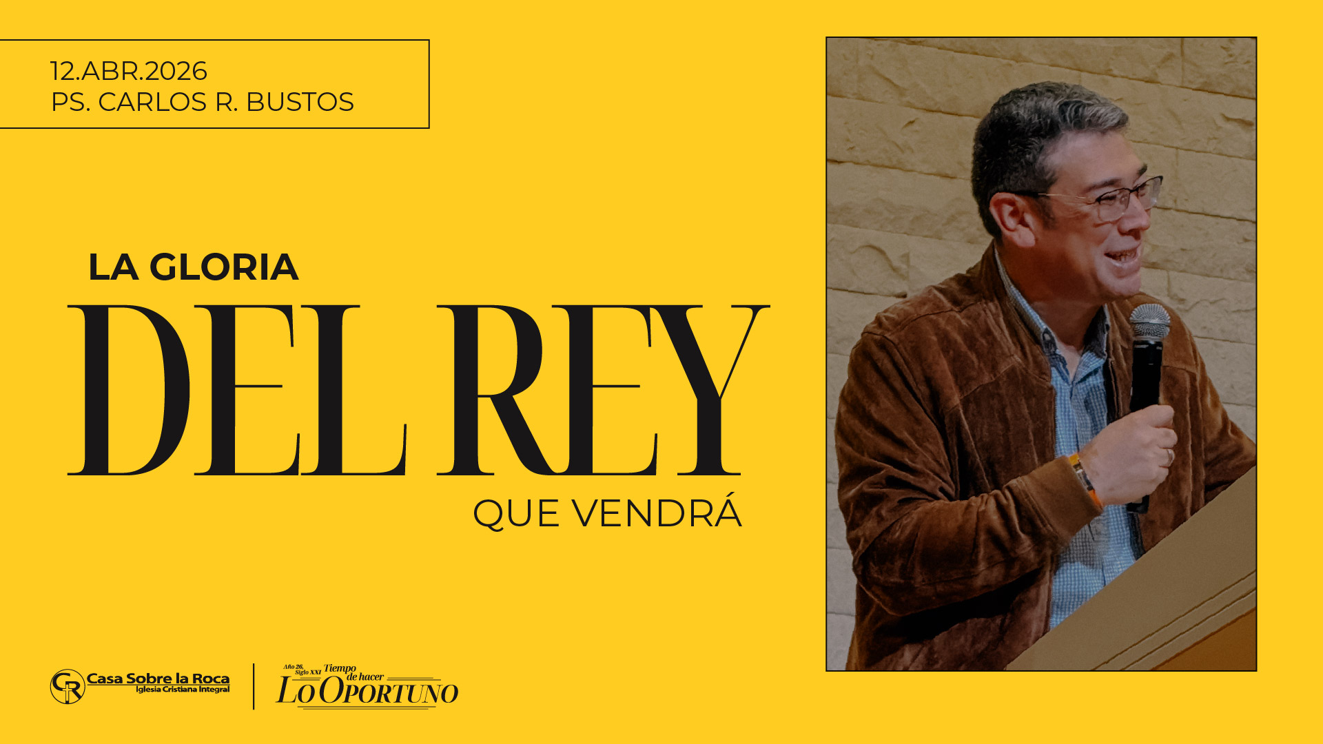 La gloria del rey que vendrá