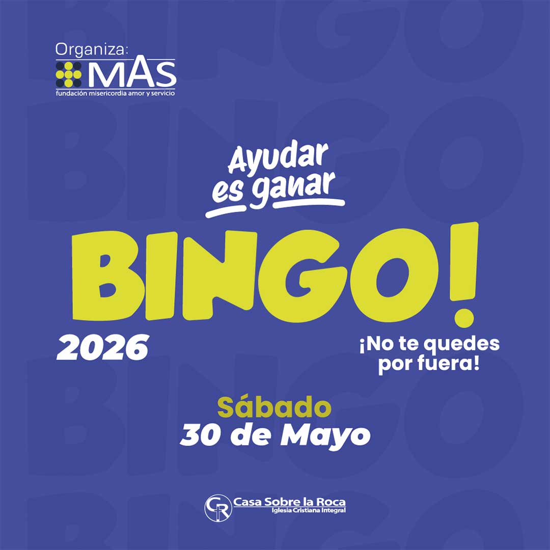 Iglesia Casa Sobre la Roca | Bogotá 20 Bingo MAS