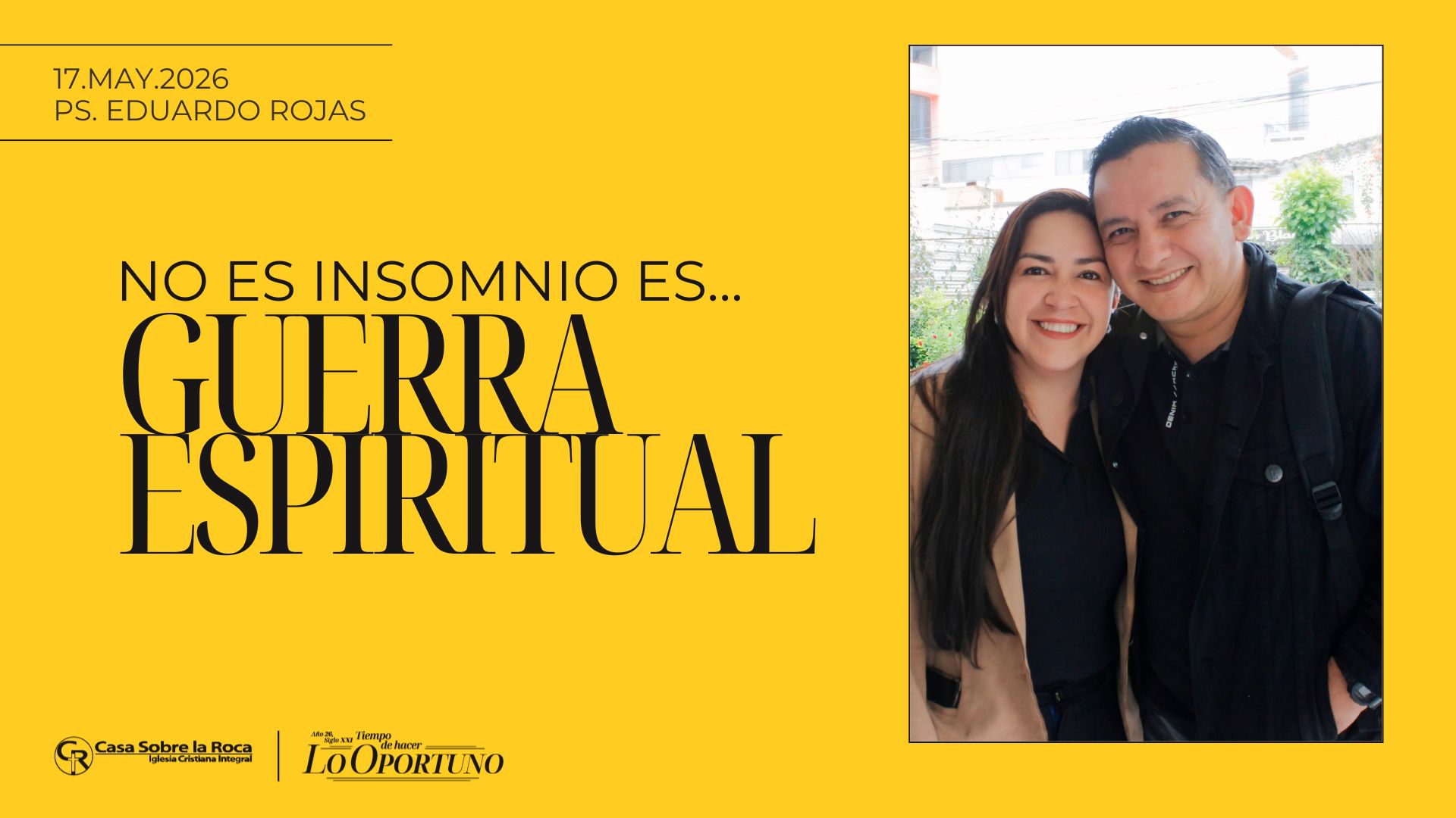No es insomnio es guerra espiritual