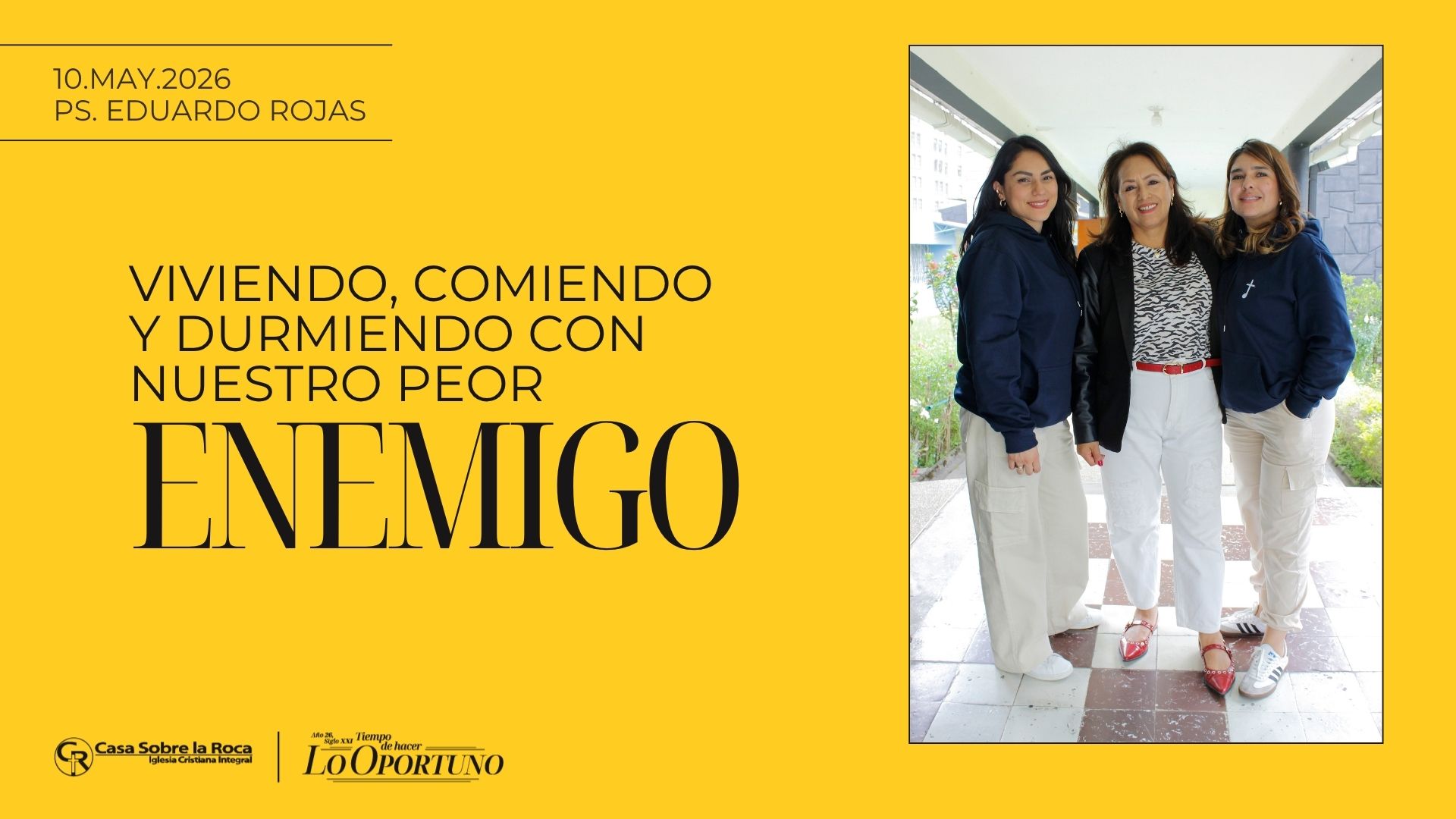 Viviendo, comiendo y durmiendo con nuestro peor enemigo