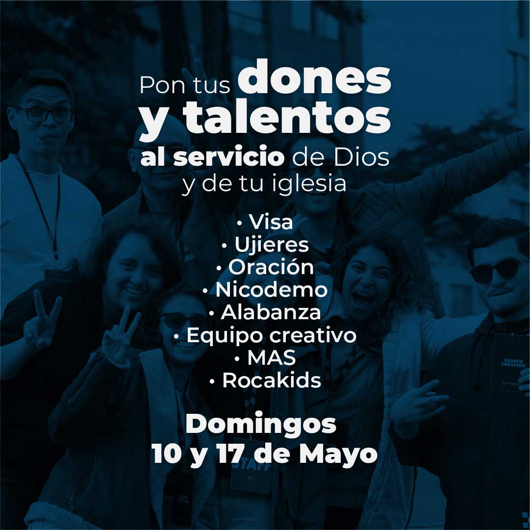 Convocatoria servicio