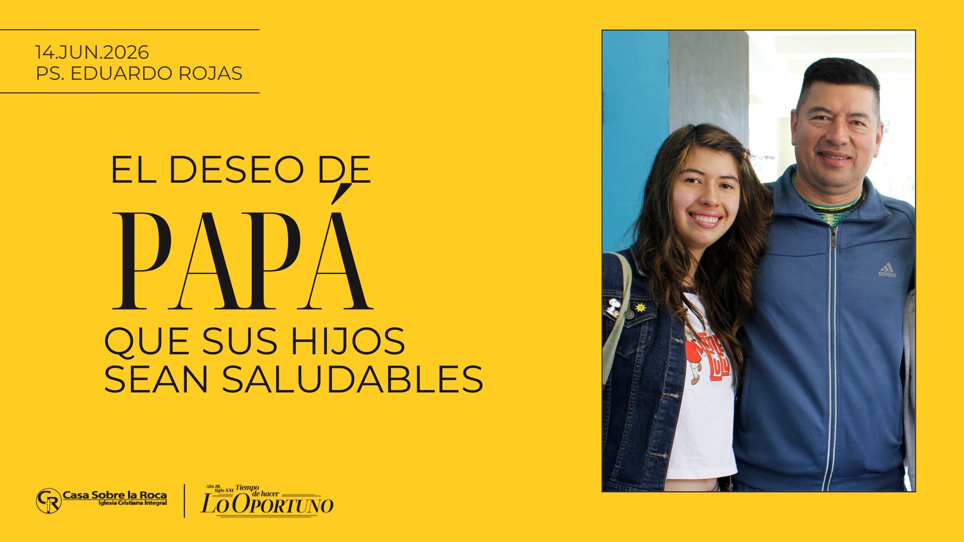 El deseo de Papá que sus hijos sean saludables