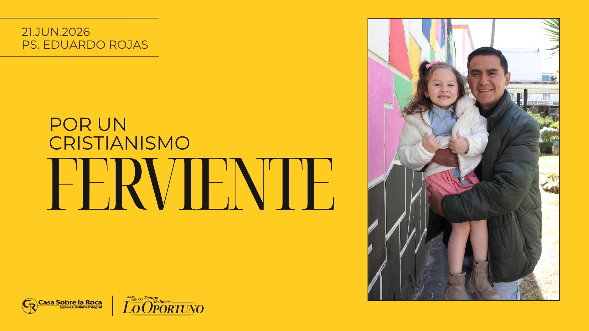 Por un cristianismo ferviente