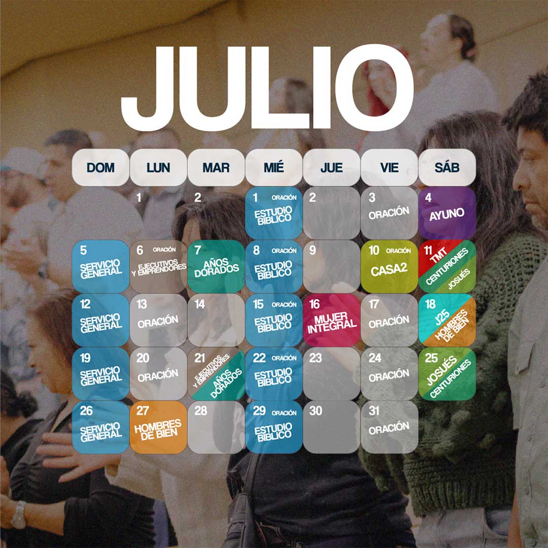 Prográmate en Julio