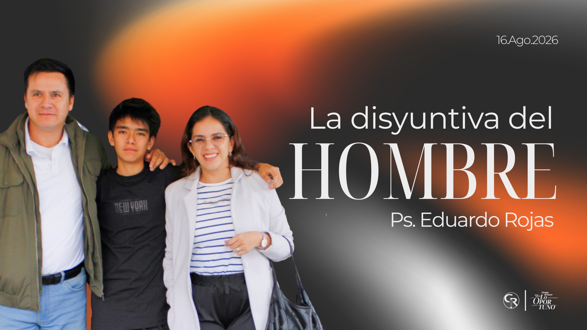 La disyuntiva del hombre