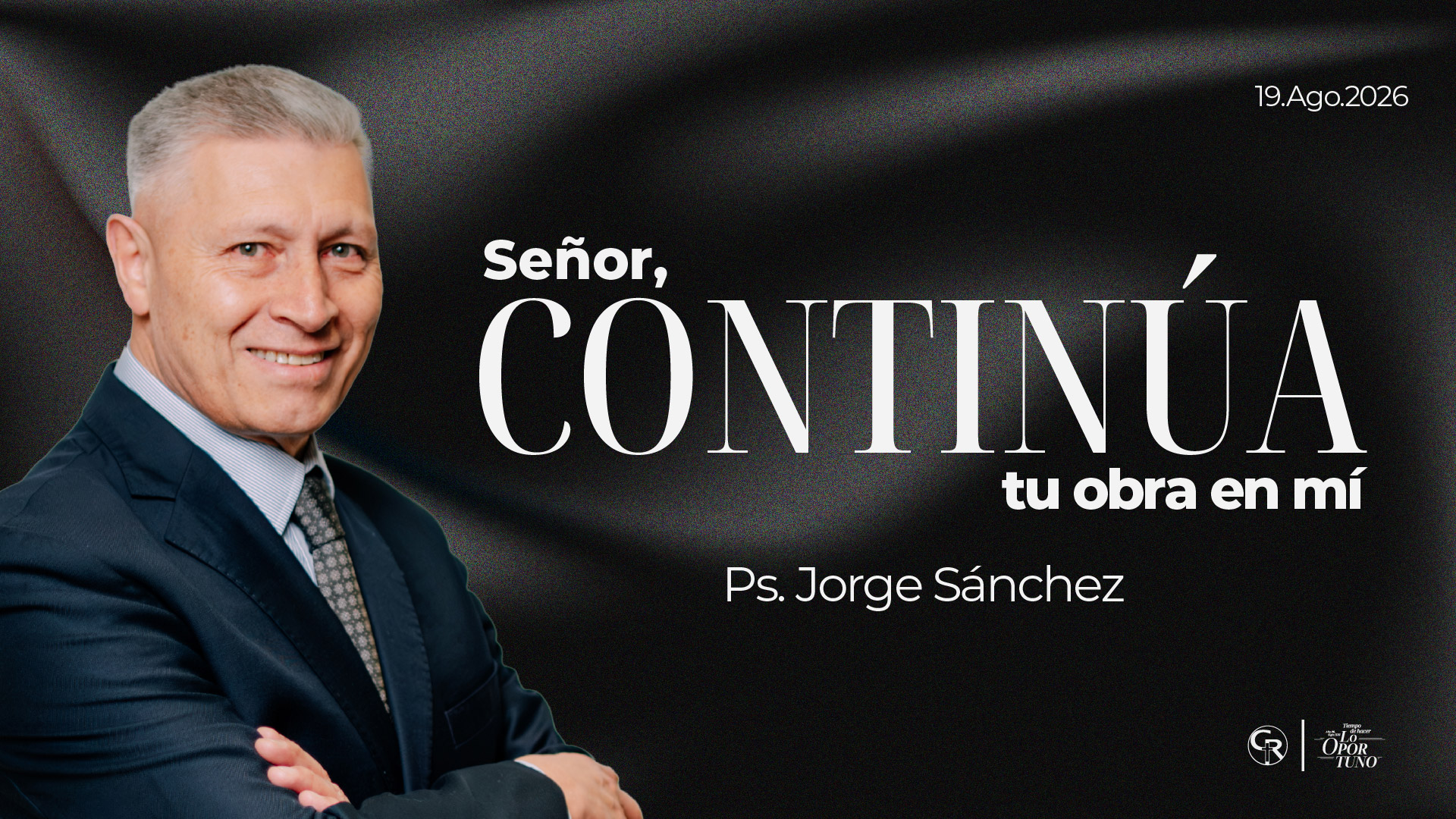 Señor, continúa tu abra en mí