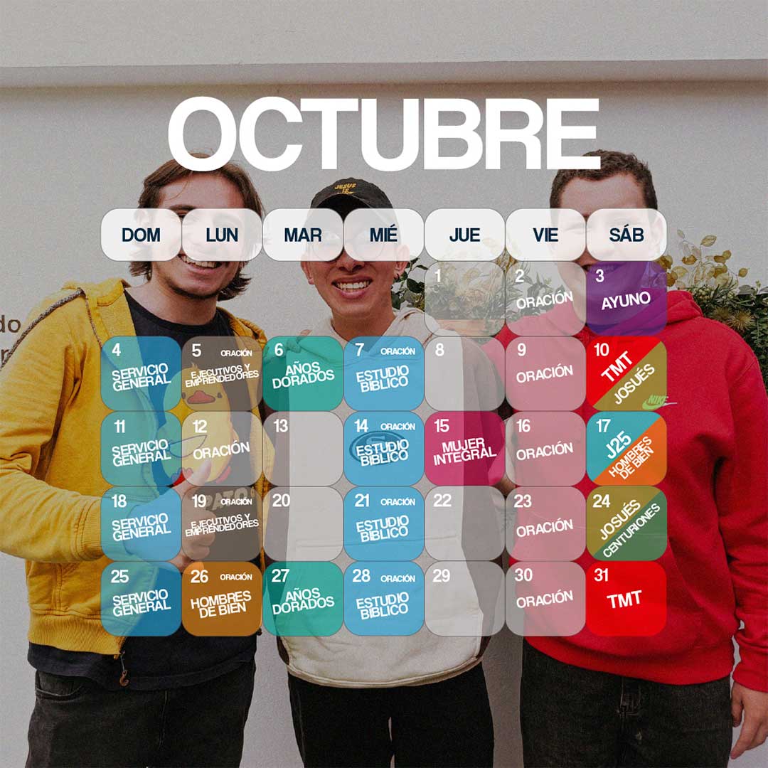 Prográmate en Octubre